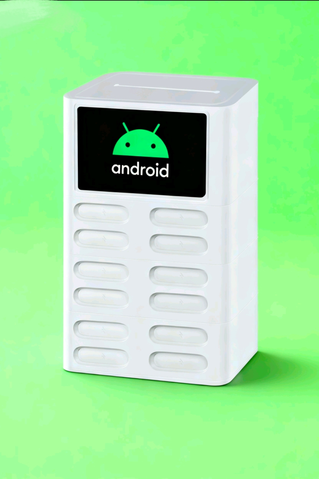 Power bank station with screen 12 Slots（big）