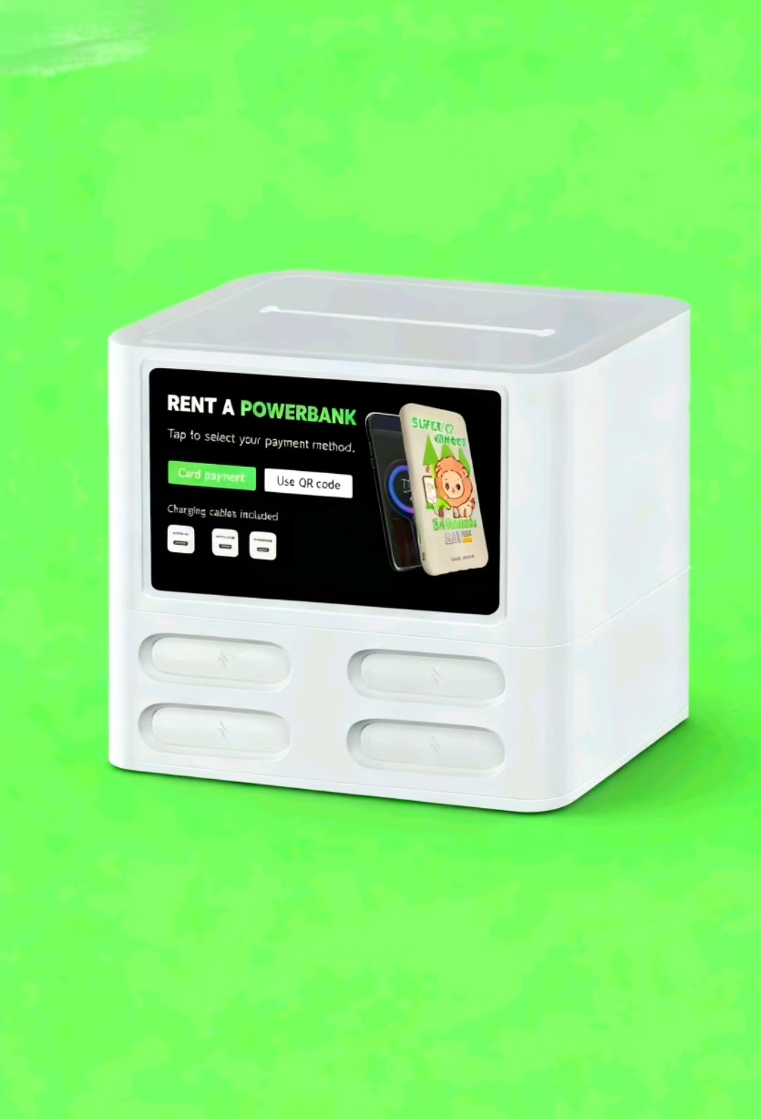 Power bank station 4 slots （big）