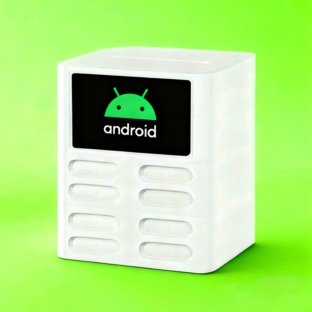 Power bank station with screen 8 Slots（big）